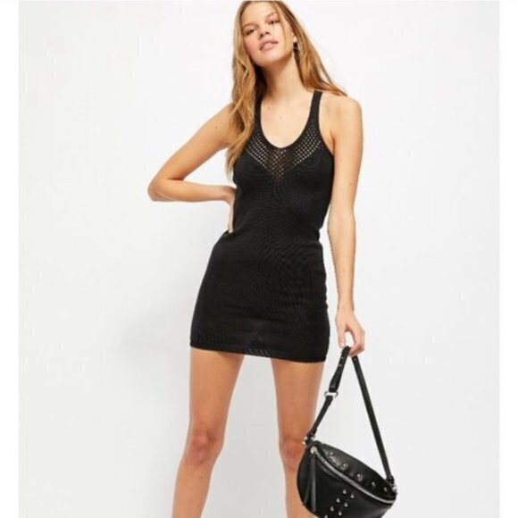 NEW Free People Knockout Swit‎ Slip Bodycon Dress - Picture 6 of 10